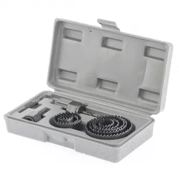 Набор кольцевых пил по дереву 19-64 мм 11 предм. MATRIX 70473 купить в Новом Уренгое