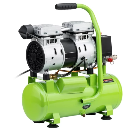 Компрессор безмаслянный малошумный Сибртех МБ 750/10,750 Вт, 10 л, 150 л/мин 58001 купить в Новом Уренгое