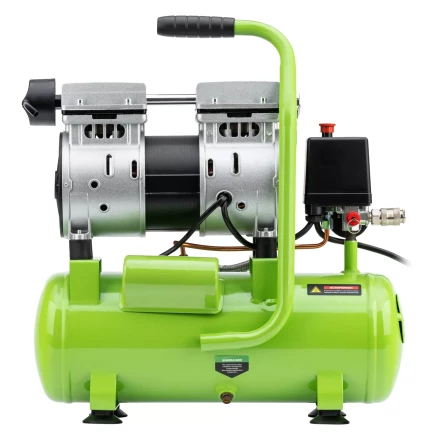 Компрессор безмаслянный малошумный Сибртех МБ 750/10,750 Вт, 10 л, 150 л/мин 58001 купить в Новом Уренгое