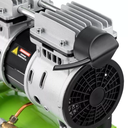 Компрессор безмаслянный малошумный Сибртех МБ 750/10,750 Вт, 10 л, 150 л/мин 58001 купить в Новом Уренгое