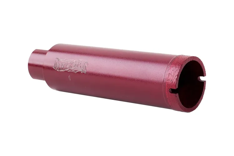 Сегментная алмазная коронка MESSER REDLINE по граниту диаметр 25 мм длина 100 мм купить в Новом Уренгое
