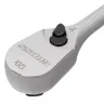 Ключ-трещотка 1/2" Gross 14052, CrV, 120 зубьев, цельнометаллический, хром купить в Новом Уренгое
