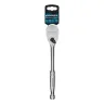 Ключ-трещотка 1/2" Gross 14052, CrV, 120 зубьев, цельнометаллический, хром купить в Новом Уренгое