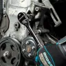 Ключ-трещотка 1/2" Gross 14052, CrV, 120 зубьев, цельнометаллический, хром купить в Новом Уренгое