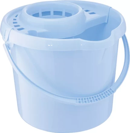 Ведро пластмассовое круглое с отжимом 12л, сиреневое ТМ Elfe 92963 купить в Новом Уренгое