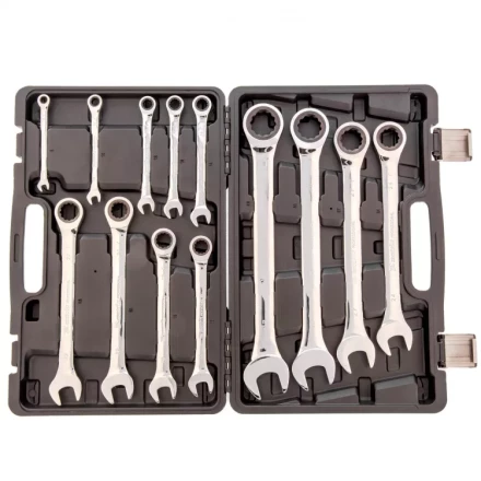 Набор ключей комбинированных Matrix трещоточных 13 шт 14797 купить в Новом Уренгое