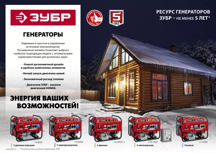 ЗУБР № 1 для генераторов мощностью до 3500 Вт, набор колес + рукоятка (НКР-1) купить в Новом Уренгое