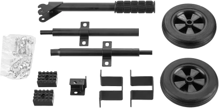 ЗУБР № 1 для генераторов мощностью до 3500 Вт, набор колес + рукоятка (НКР-1) купить в Новом Уренгое