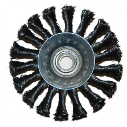 Щетка для УШМ дисковая выгнутая М14/115 мм, ст.витая 1/60 51572 купить в Новом Уренгое