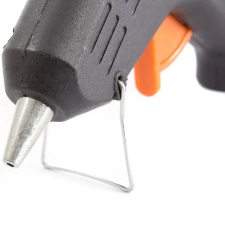 Клеевой пистолет с выключателем 7 мм в кейсе, 20 Вт, 5 г/мин Sparta 93019 купить в Новом Уренгое