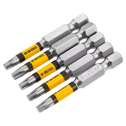 Бита T20x50, 5 шт. Denzel 7711320 купить в Новом Уренгое