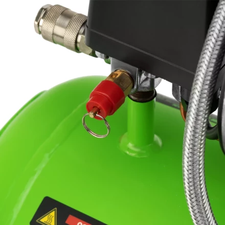 Компрессор безмаслянный малошумный Сибртех МБ 1100/24,1100 Вт, 24 л, 170 л/мин 58006 купить в Новом Уренгое