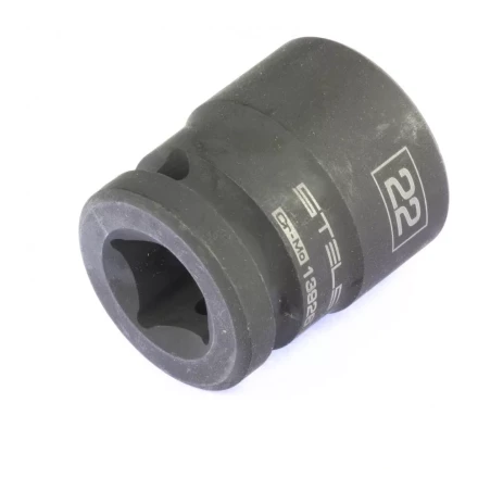 Головка ударная шестигранная 22 мм 1/2&quot; CrMo  Stels 13926 купить в Новом Уренгое