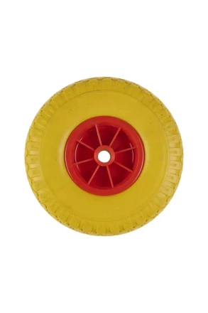 Колесо литое полиуретановое 260 мм PU 1805-2 с пластиковым ободом (без подшипника) 1046281 купить в Новом Уренгое