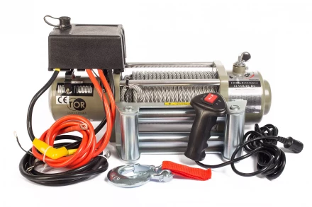 Лебедка автомобильная TOR ЛА S20000 г/п 9072 кг 28 м 12V 1142004 купить в Новом Уренгое