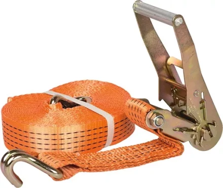 Ремень стяжной TOR 2,5/5,0 т 5,0 м 50 мм (механизм с алюминиевой ручкой) 1019197 купить в Новом Уренгое
