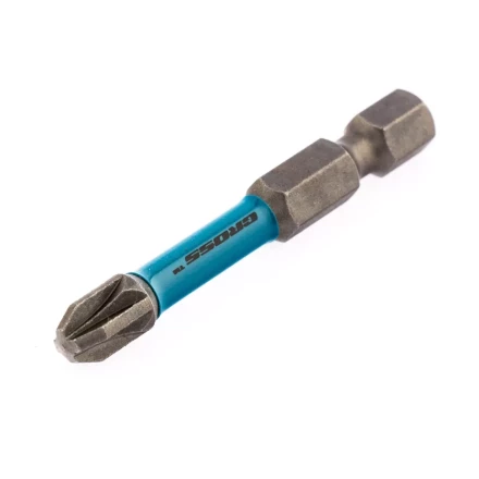 Набор бит торсионных PZ3x50 мм для ударных шуруповертов 10 шт. Gross 11496 купить в Новом Уренгое