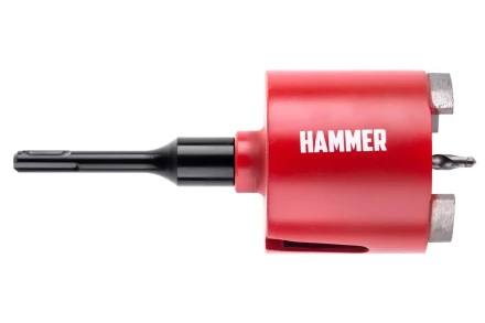 Коронка алмазная HAMMER Ф82мм (242-504) купить в Новом Уренгое
