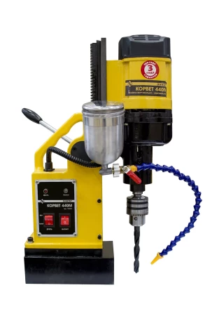 Станок сверлильный по металлу Корвет 440М на магнитной подошве 94401 купить в Новом Уренгое
