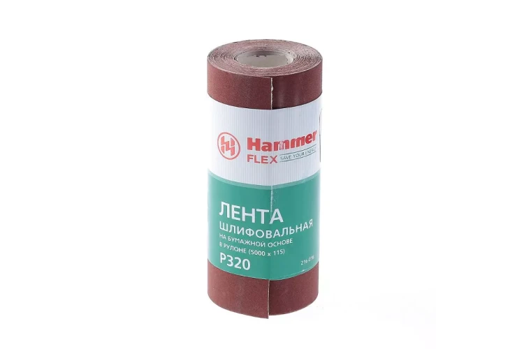 Лента шлифовальная в рулоне HAMMER Flex  216-016 купить в Новом Уренгое