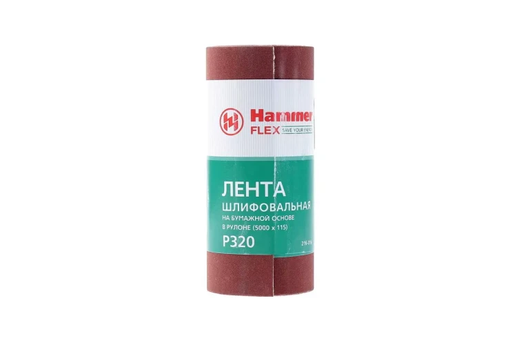 Лента шлифовальная в рулоне HAMMER Flex  216-016 купить в Новом Уренгое