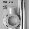 Плашкодержатель ЗУБР "ЭКСПЕРТ" с центривочными и прижимными винтами, 45х18мм для М16 -М18-М20-G1/2, L - 450мм 28143-45 купить в Новом Уренгое