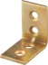 ЗУБР УМ-2.0, 25 x 25 x 17 x 2 мм, желтый цинк, узкий мебельный уголок (31031-25) купить в Новом Уренгое