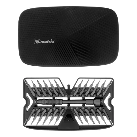 Набор для точных работ 26 в 1 Matrix, универсальный, сталь CrV 13567 купить в Новом Уренгое