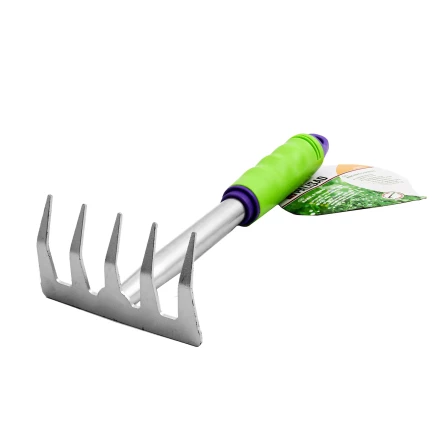 Грабли 5-зубые, 115x280 мм, обрез. рукоятка, может использ. в сборе с ручкой 63016, 63017 Palisad 630038 купить в Новом Уренгое