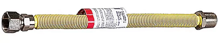 Подводка-сильфон ЗУБР для газа, растяжная, нержавеющая сталь, г/ш 1/2" - 0,5-1м 51007-G/S-050-100 купить в Новом Уренгое