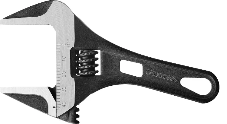 Ключ разводной компактный c тонкими губками KRAFTOOL SlimWide Compact 27266-25 купить в Новом Уренгое