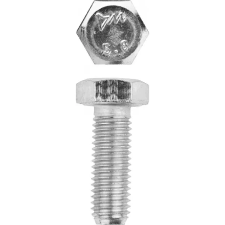 Болт ЗУБР &quot;МАСТЕР&quot; с шестигранной головкой, ГОСТ 7798-70, класс прочности 5.8, оцинкованный, M12x35мм, 5кг 303080-12-035 купить в Новом Уренгое