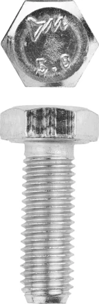 Болт ЗУБР &quot;МАСТЕР&quot; с шестигранной головкой, ГОСТ 7798-70, класс прочности 5.8, оцинкованный, M12x35мм, 5кг 303080-12-035 купить в Новом Уренгое