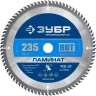 ЗУБР Ламинат, 235 х 30 мм, 80Т, пильный диск по ламинату, Профессионал (36930-235-30-80) купить в Новом Уренгое