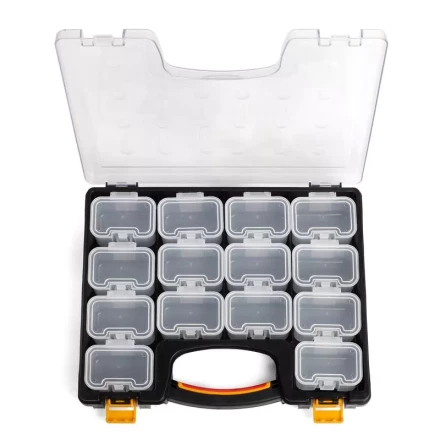 Кейс-органайзер с 14 сменными модулями, серия «ПРОФИ» К-02 КВТ купить в Новом Уренгое