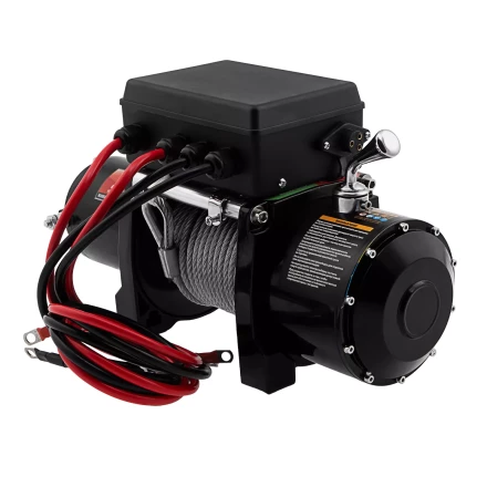 Лебедка автомобильная электрическая Denzel 52022 LB-2200, 2.2 т, 3.3 кВт, 12 В купить в Новом Уренгое