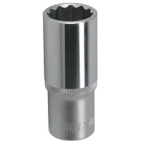 Головка торцевая 12-гранная глубокая 1/2"DR 20 мм S04HD4720 Jonnesway 49069