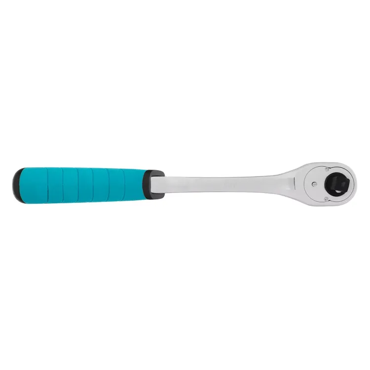 Ключ-трещотка 1/2" Gross 14055, CrV, 90 зубьев, усиленный, хром купить в Новом Уренгое