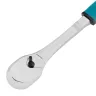 Ключ-трещотка 1/2" Gross 14055, CrV, 90 зубьев, усиленный, хром купить в Новом Уренгое