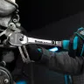 Ключ-трещотка 1/2" Gross 14055, CrV, 90 зубьев, усиленный, хром купить в Новом Уренгое