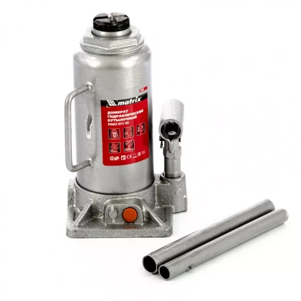 Домкрат гидравлический бутылочный 12 т Matrix 50768 купить в Новом Уренгое