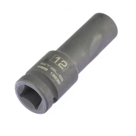 Головка ударная удлиненная шестигранная 12 мм 1/2&quot; CrMo Stels 13936 купить в Новом Уренгое