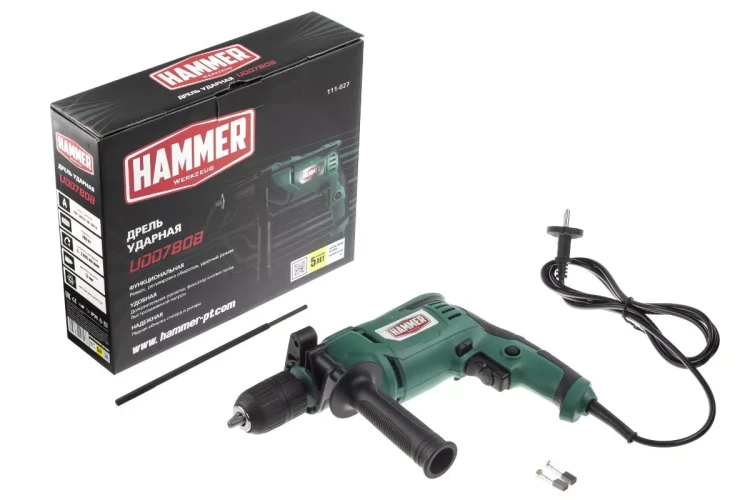 Дрель ударная HAMMER UDD780B купить в Новом Уренгое