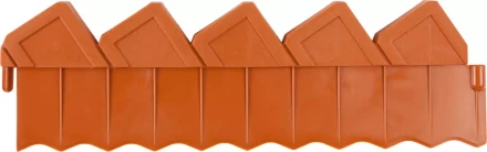 Ограждение для клумб GRINDA, 288см, цвет коричневый 8-422303_z01 купить в Новом Уренгое