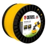 Леска для триммера витой квадрат, 2,4мм х 243м, на DIN катушке FLEX CORD// Denzel 96298 купить в Новом Уренгое