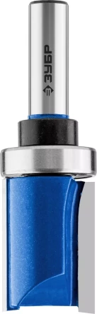 ЗУБР 28.6 x 38 мм, хвостовик 12 мм, фреза пазовая прямая с верхним подшипником, Профессионал (28756-28.6-38-12) купить в Новом Уренгое