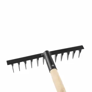 Грабли 12-зубые,320мм,с черенком,витые СИБРТЕХ 61744 купить в Новом Уренгое