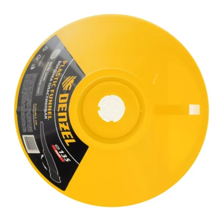 Воронка пластиковая 135 мм с металлическим ситом и гибким наконечником Denzel 537209 купить в Новом Уренгое