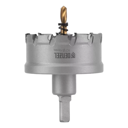 Коронка по металлу твердосплавная, 70 мм Denzel 724020 купить в Новом Уренгое