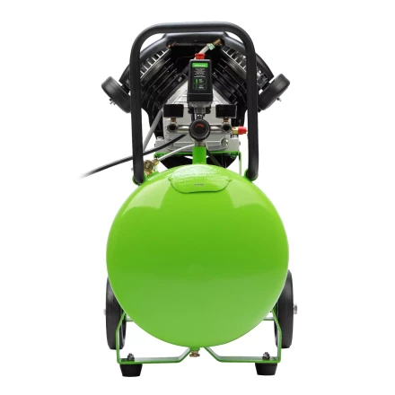 Компрессор воздушный Сибртех КК-2200/100 58009, 2,2 кВт, 350 л/мин, 100 л, прямой привод, масляный купить в Новом Уренгое